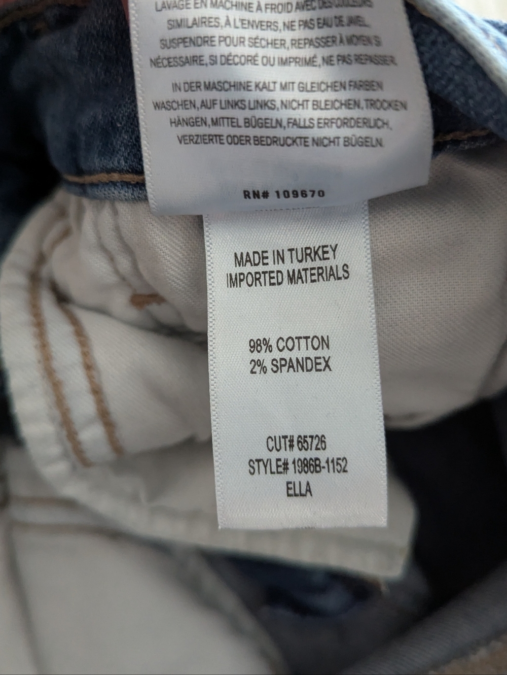 Citizens of Humanity Ella Premium Vintage Mid-Rise Cropped Jeans Size 25 - Picture 7 of 11